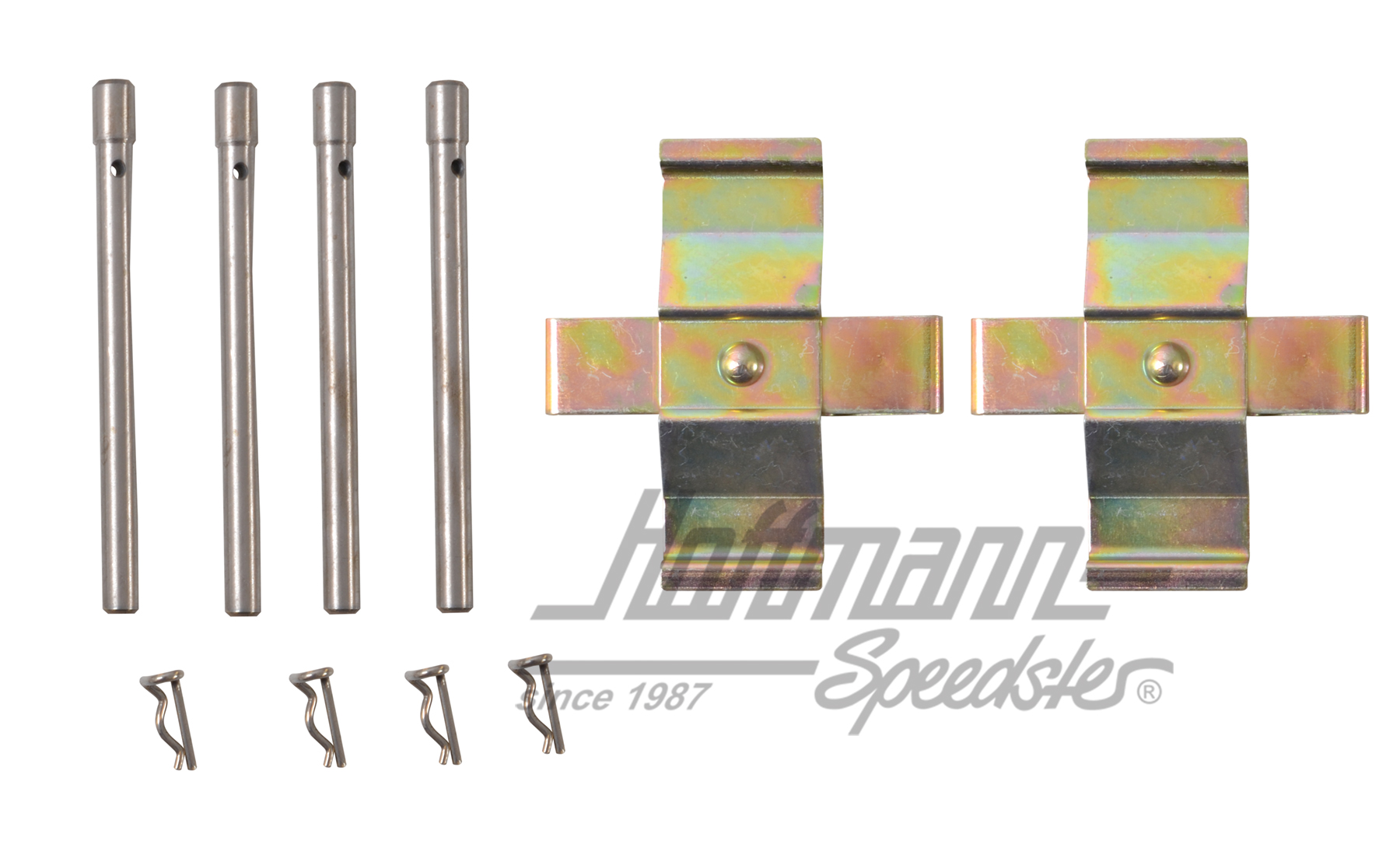 Jeu de fixation, plaquettes de frein, arrière, 911/912 | 911 352 951 00 | 522-1143-06