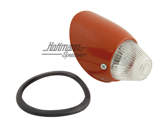 Clignotant, complet, -7.57, USA, transparent, droite | 111 953 042 C | 020-4456-62