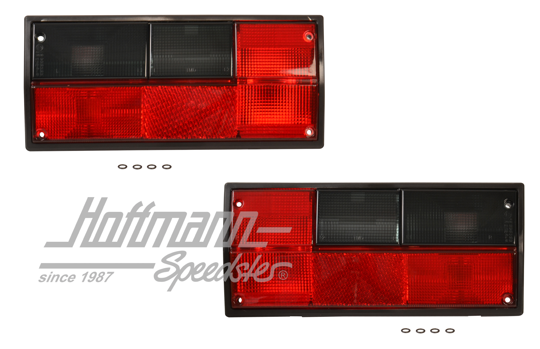 Feux arrière, Bus T3, rouge/noir, gauche/droite | 251 945 111 D / 251 945 112 D | 340-5008-30