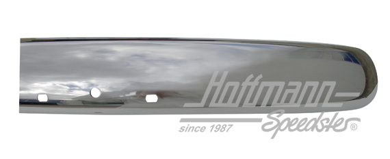 Pare-chocs, modèle simple lame, arrière, inox | 113 707 311 A | 020-3060-10