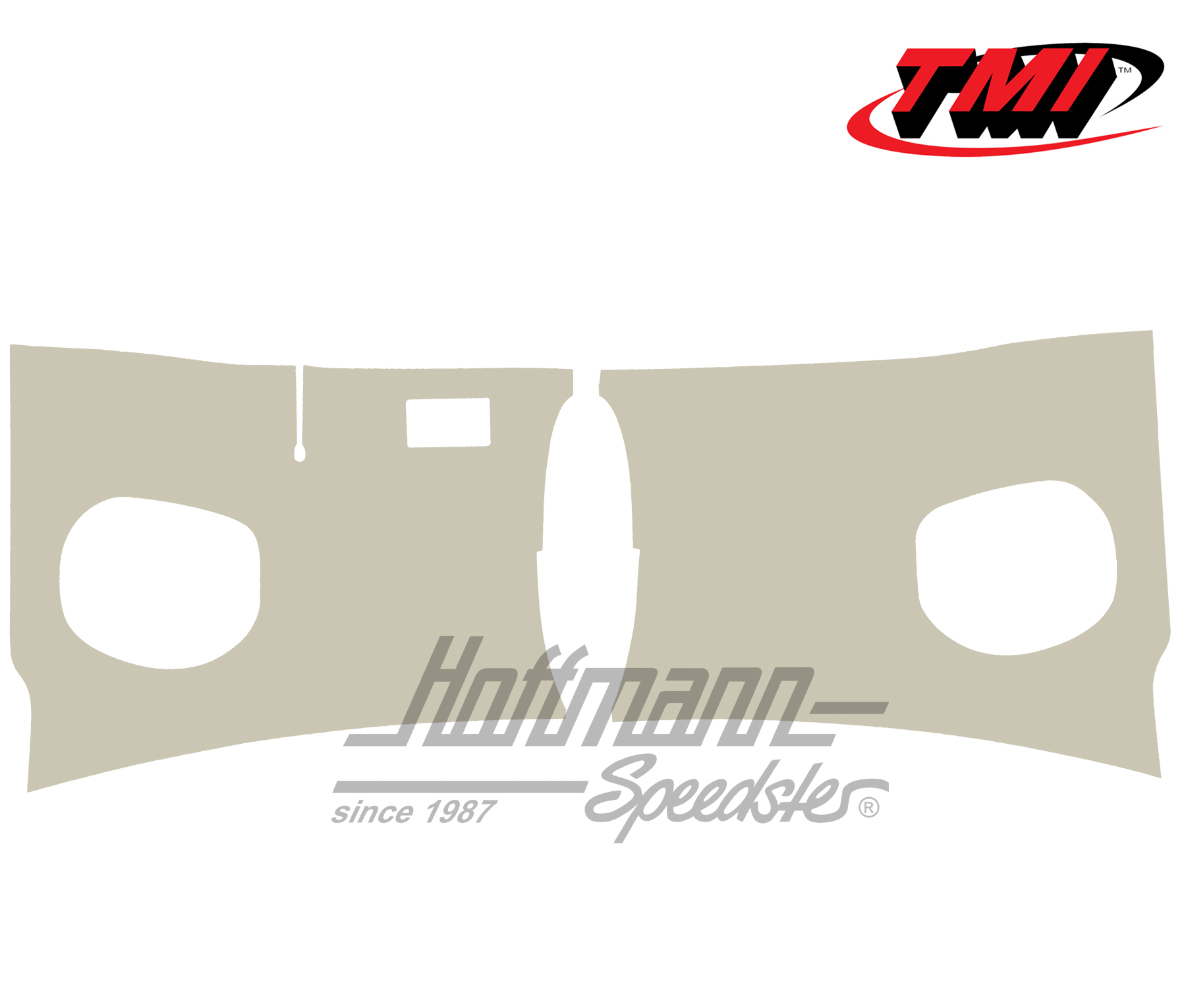 Garnitures de panneau avant, 60-62, blanc cassé | 10-2110-15 | 098-0562-04