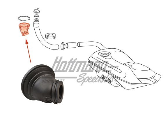 Joint, tubulure de remplissage
, 911/912 | 901 201 591 21 | 530-2208