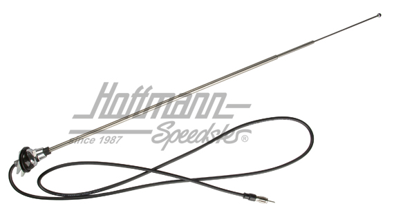 Antenne, Karmann Ghia/Porsche 356, pied rond | --- --- --- | 020-4395-40