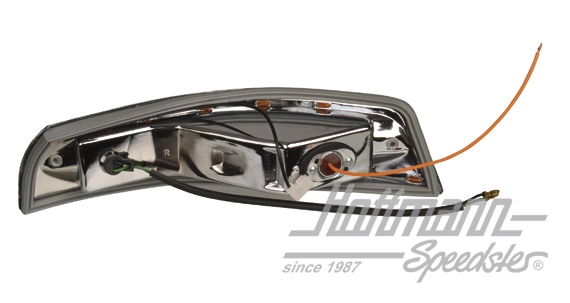 Clignotant, jaune/blanc, 65-68, droite                                                              