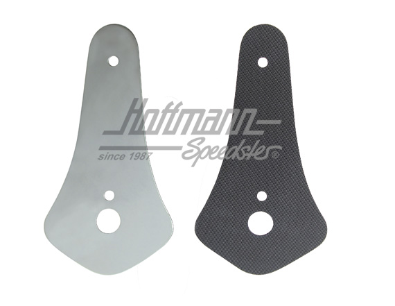 Coquille de poignée de capot avant, inox, finement poli, 8.67- | 10069 | 020-2044