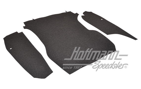 Kit moquette, coffre avant, 911, 65-68 | 901 551 045 20 | 512-2500