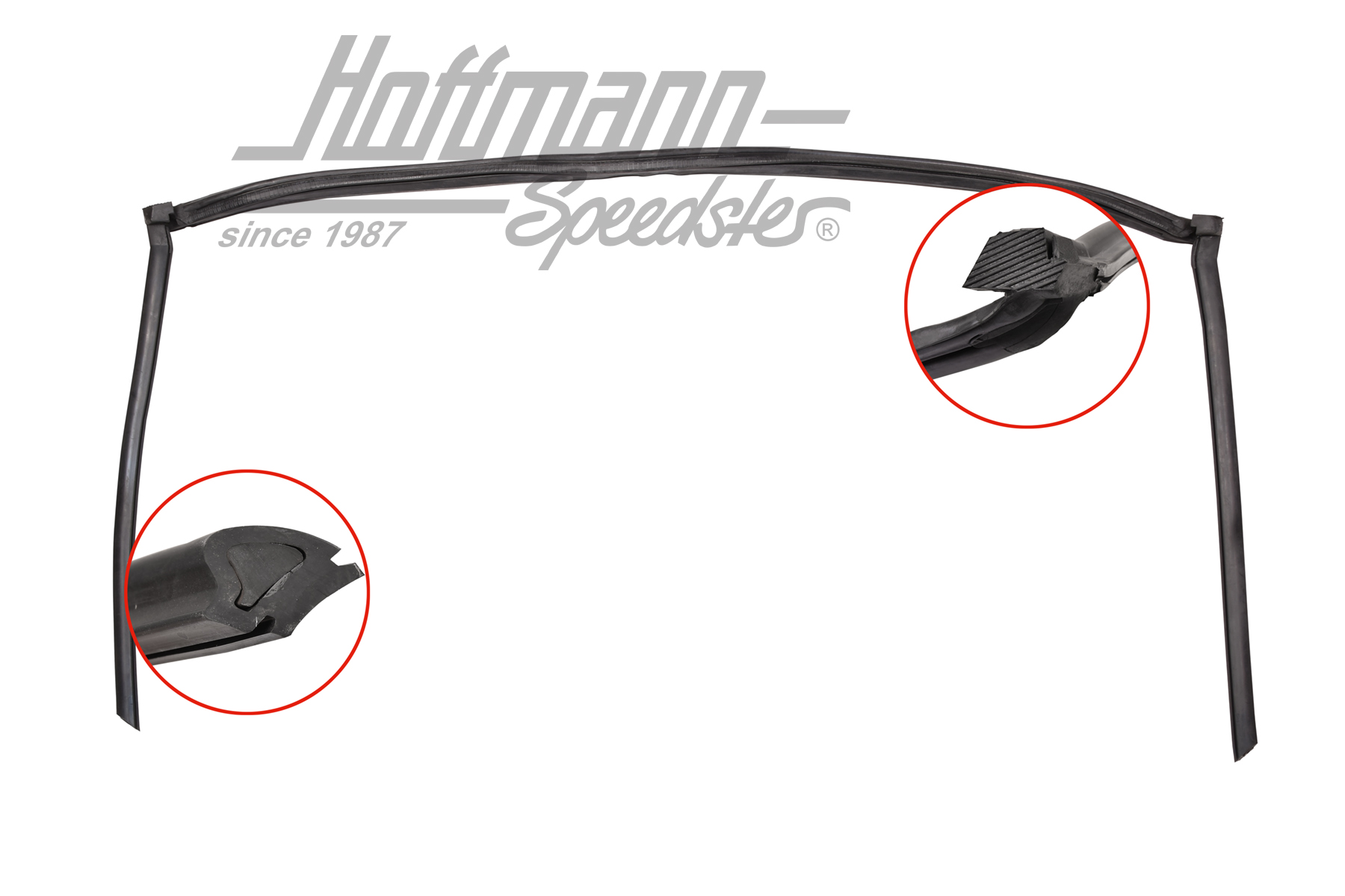 Joint, toit Targa, avant, 914, 69-76                                                                