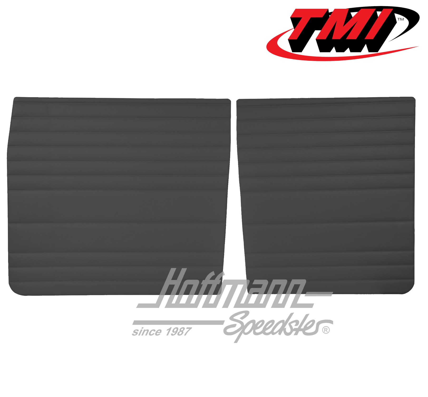 Panneaux de dossier de banquette, 55-67, noirs | 10-2106-11 | 098-0586-01