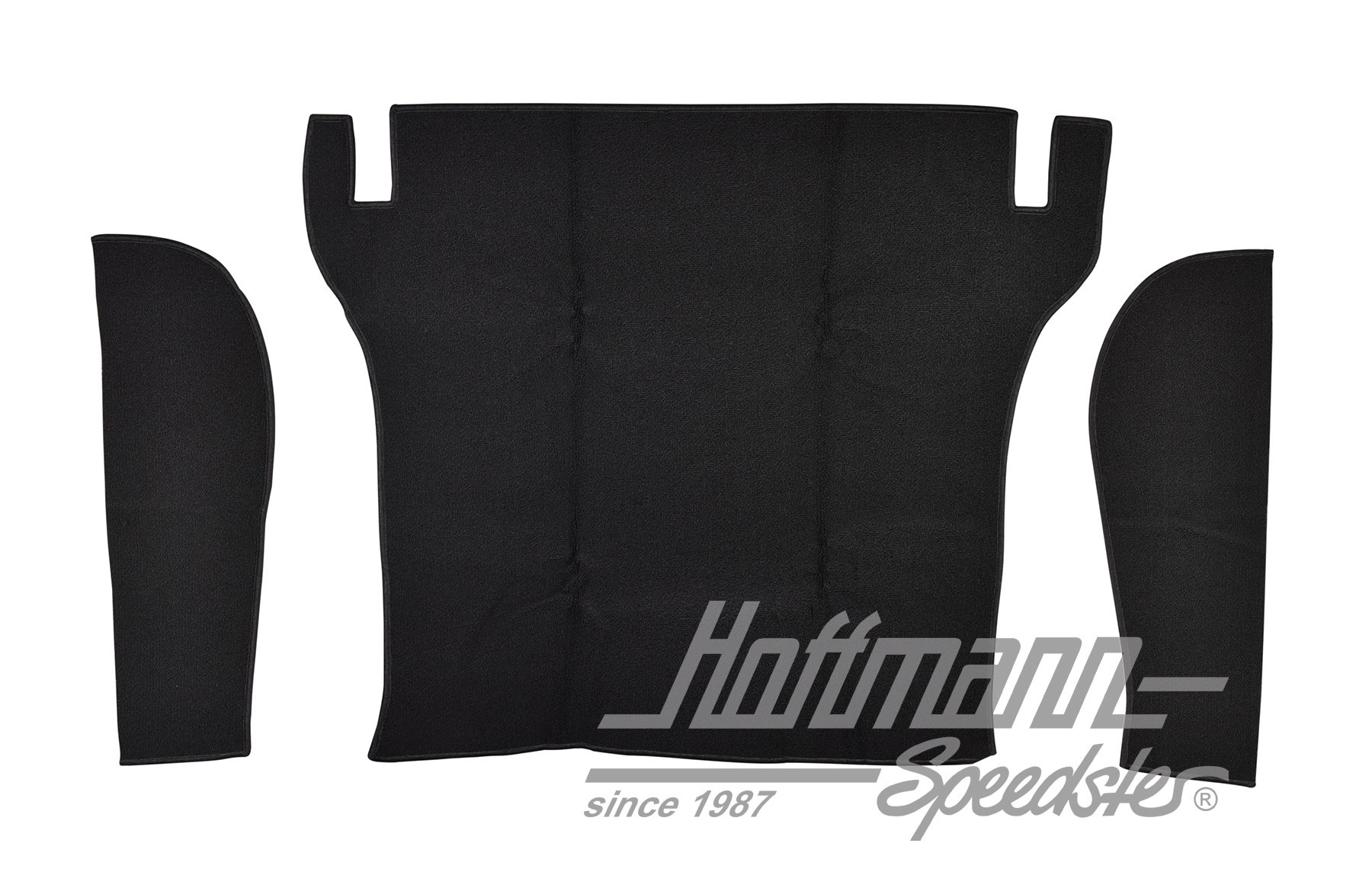 Jeu de tapis, coffre à bagages, avant, 4.61-7.70, noir | 34-T3057-301 | 069-9680