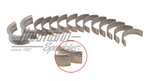 Coussinets de vilebrequin, Std./Std., 2.0-2.7 | 911 101 901 00 | 530-0653