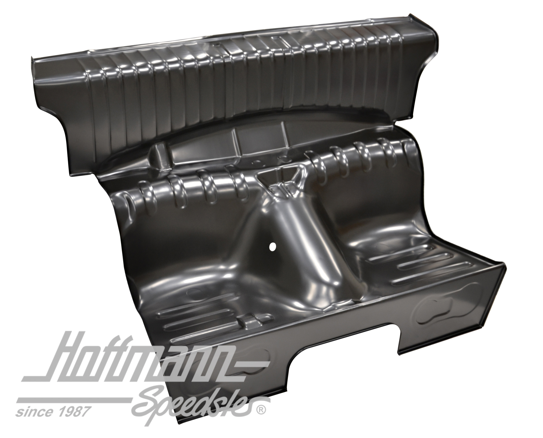 Tôle
 d'auge de siège, arrière, complète, 69-71                                                    