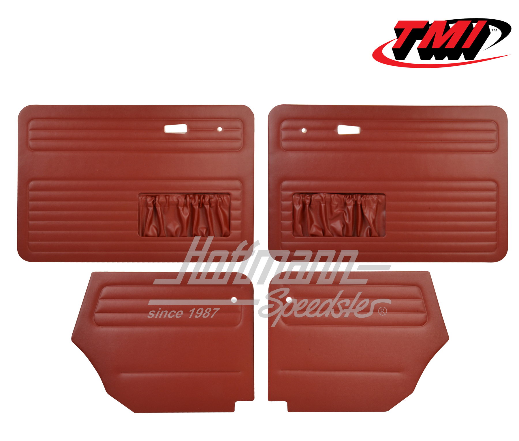 Panneaux de portes, Cox Cabriolet, 66-72, rouges | 10-1329-17 | 055-7576