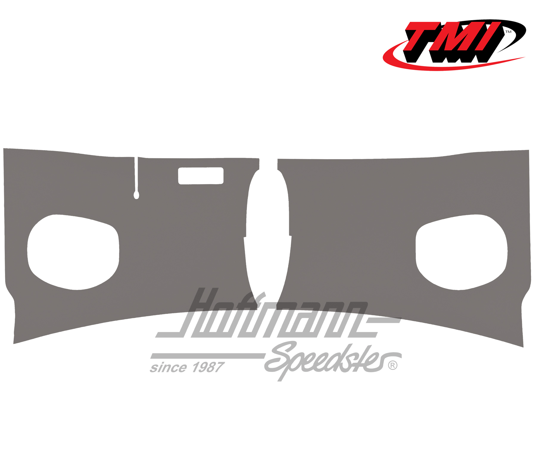 Garnitures de panneau avant, 55-60, grises | 10-2146-16 | 098-0560-03