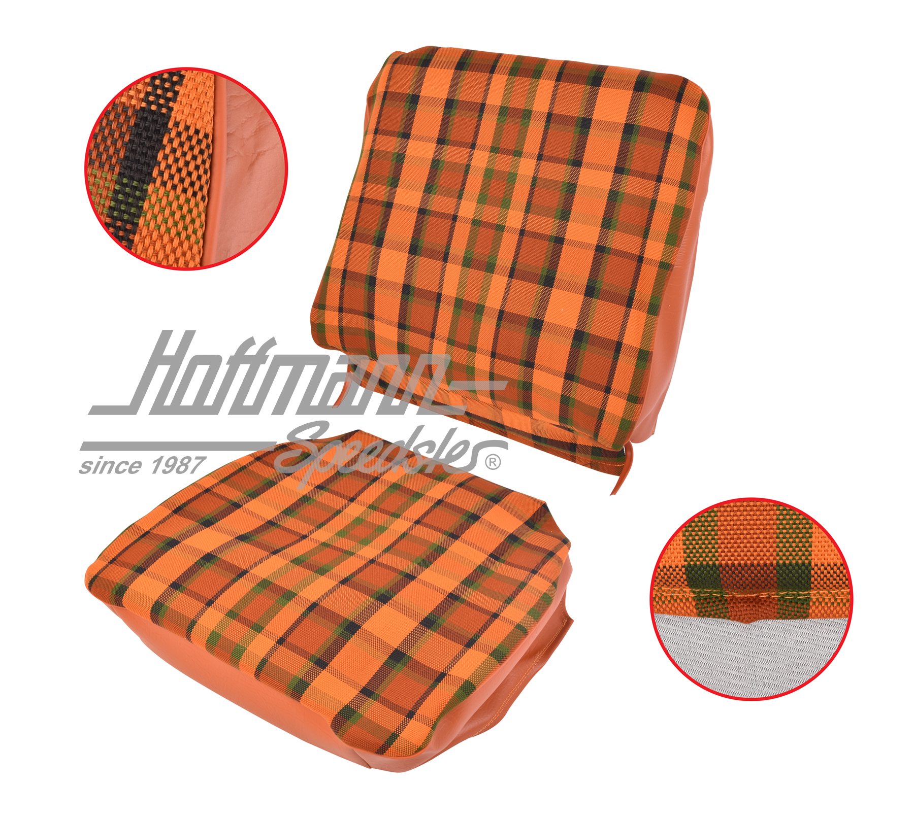 Housse de siège, Westfalia, rouge/orange, 68-74 |  | 098-1300-63