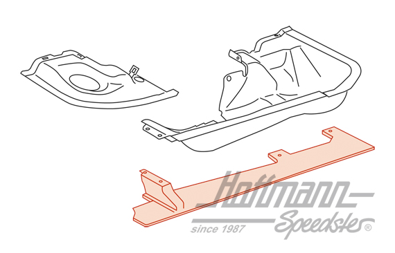 Écran thermique, arrière, Bus T3, 1.6+2.0                                                           