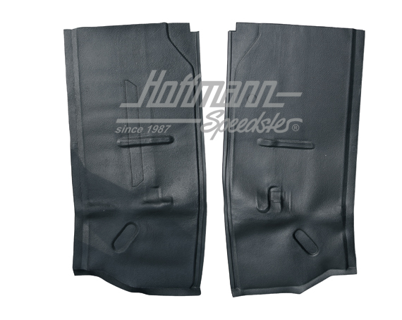 Tapis caoutchouc, passage de roue, Bus T1, AV, noirs | 234 863 665 BBK | 098-0000-55