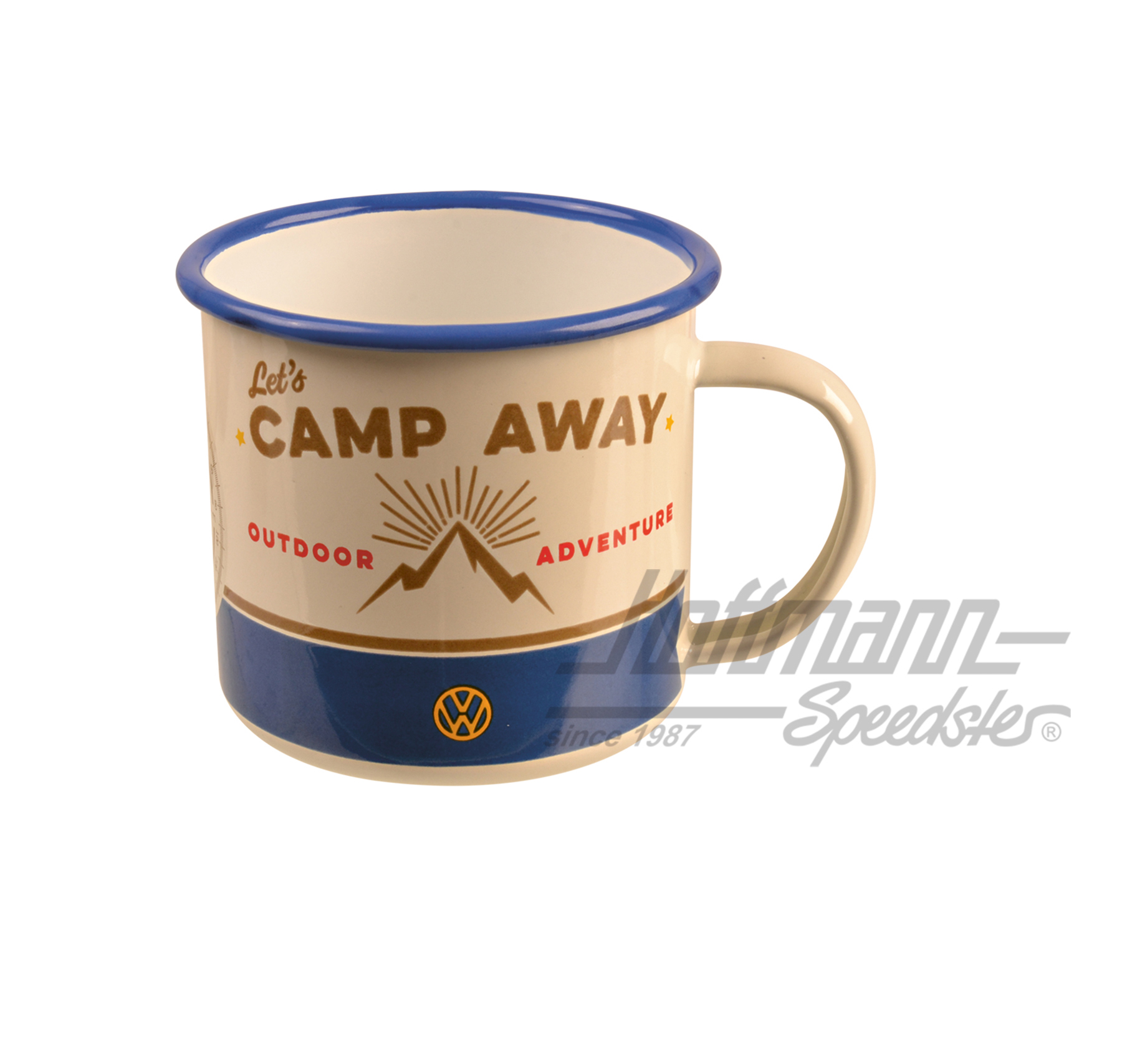Mug en métal, Bulli, Let´s Camp Away | 43206 | 021-2254-04