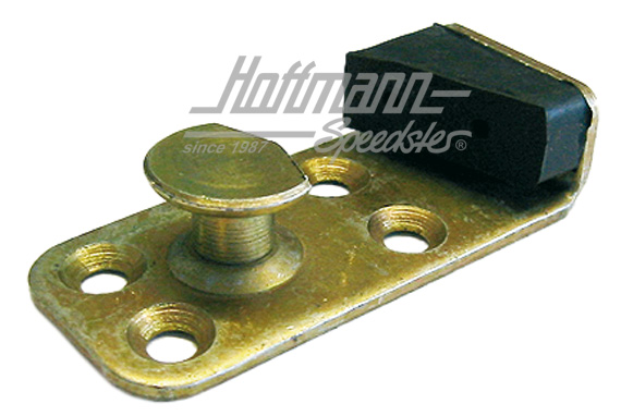 Plaque de serrure, 8.66-, gauche | 151 837 035 C | 020-2449-05