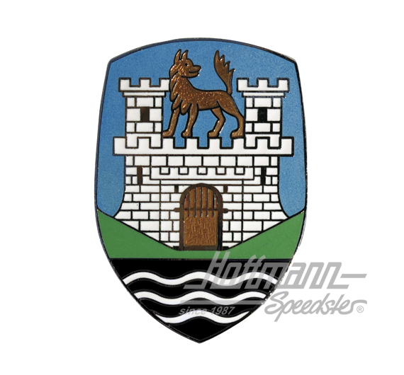 Écusson de capot avant, 8.52-7.59, coloré | 113 853 621 A | 020-2310