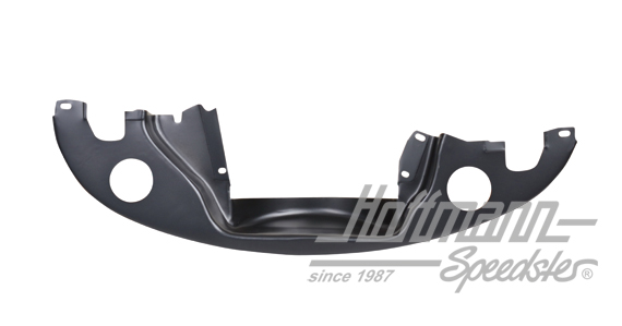 Tôle arrière du moteur, standard, noire | 113 119 527 D | 010-1472