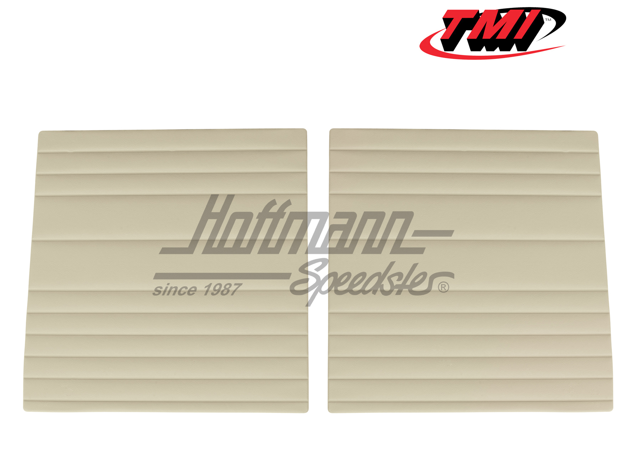 Panneaux de dossier de banquette, Bus T2, 68-, blanc cassé (3) | 10-2122-15 | 098-0554-04