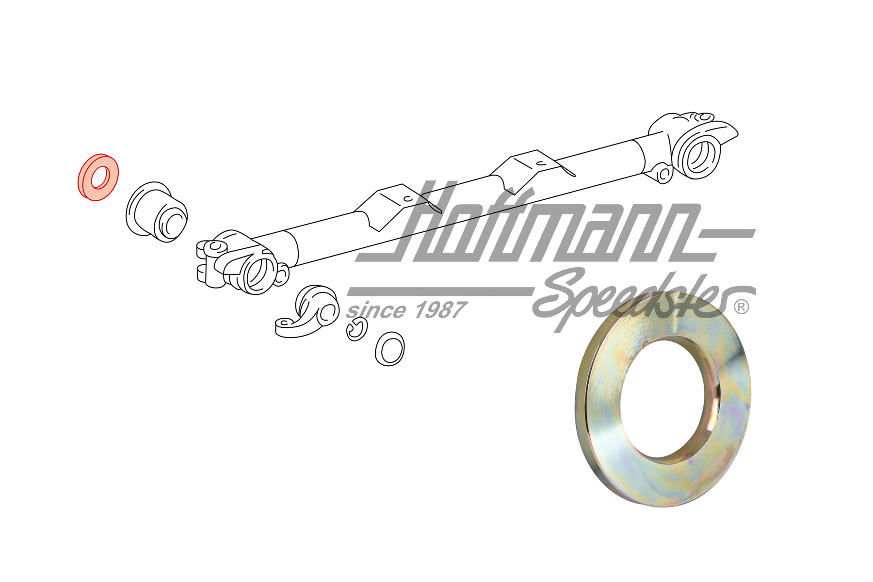 Disque entretoise, bras triangulaire
, 65-67 | 901 341 461 01 | 521-4033-16