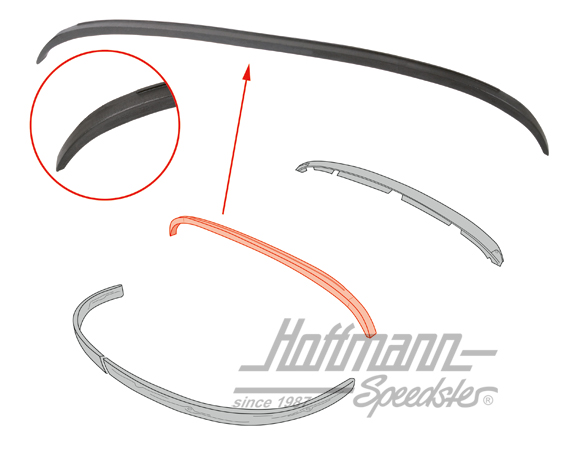 Arceau sur lunette arrière, 12.68- | 141-093A/B | 060-4100-15