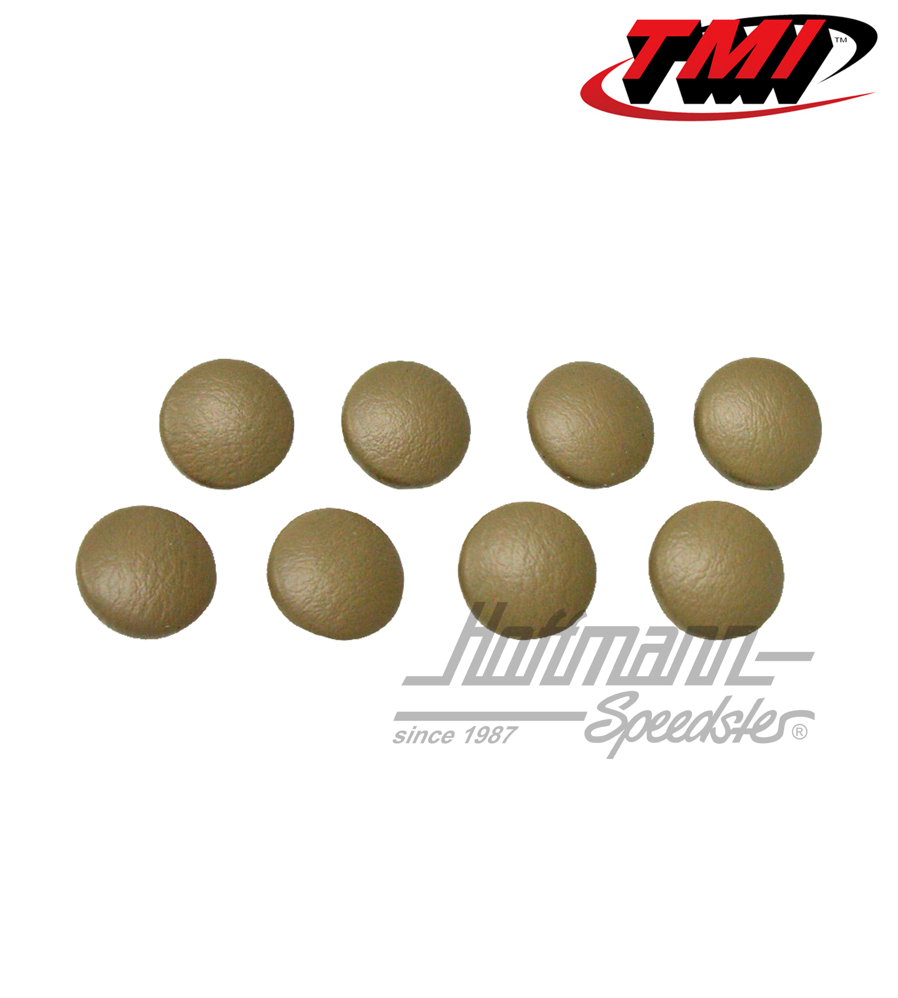 Boutons de rembourrage, beiges, jeu de 8 pièces | 43-4414-14 | 055-7074