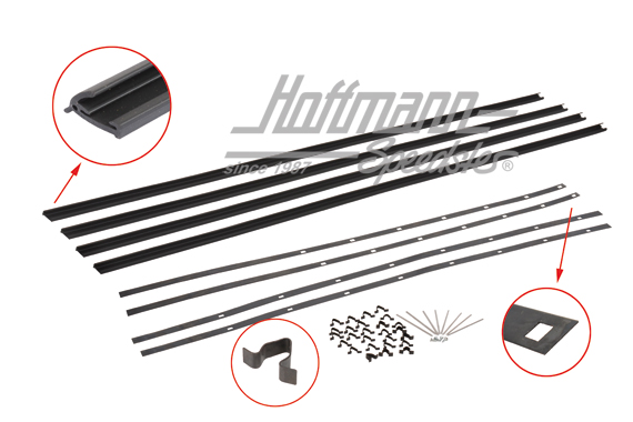 Jeu de lèches vitres "SNAP IN", 8.64- | 00-9773 | 045-9114