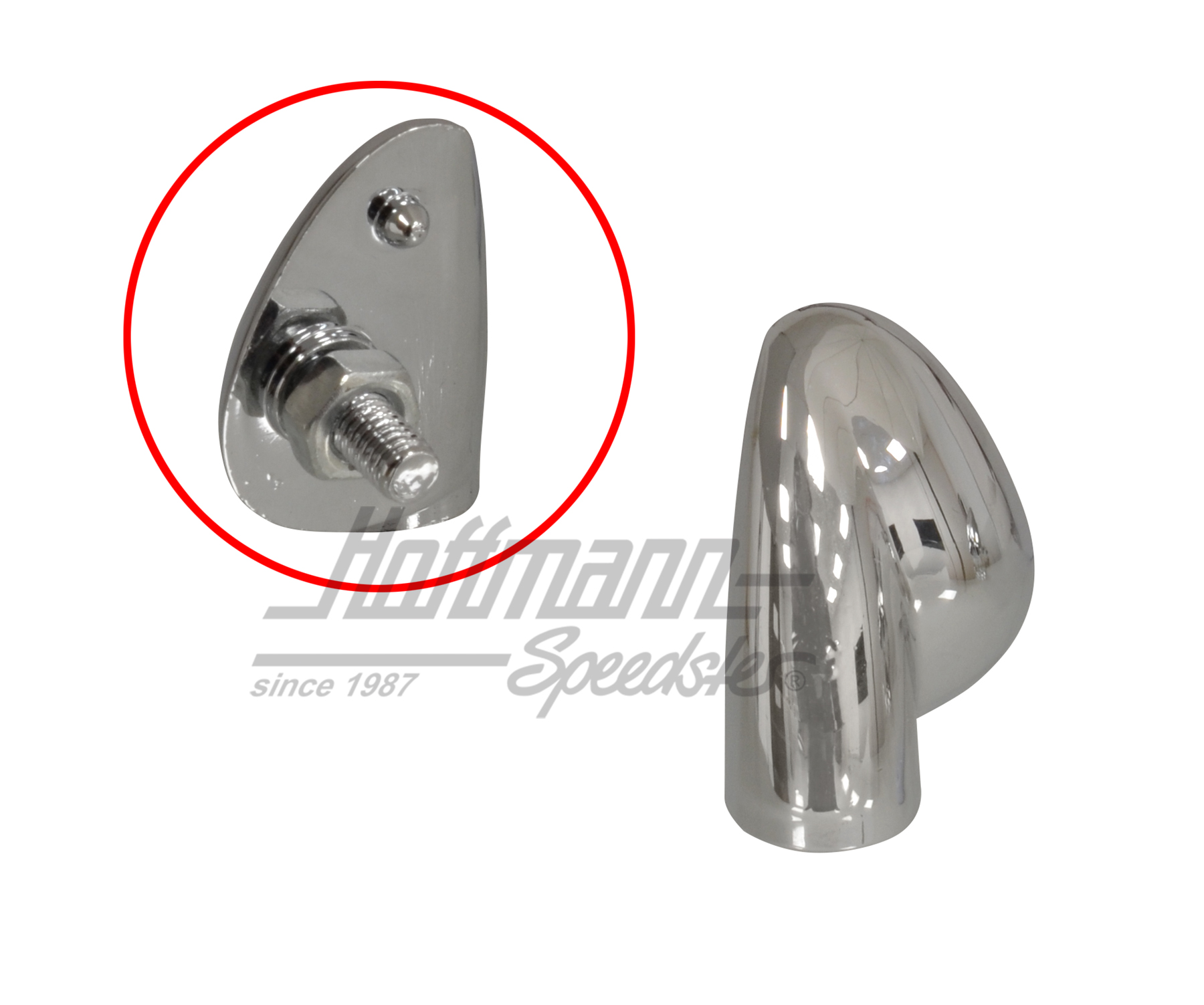 Palier de guidage, déflecteur, 911/912, en haut, droite                                             