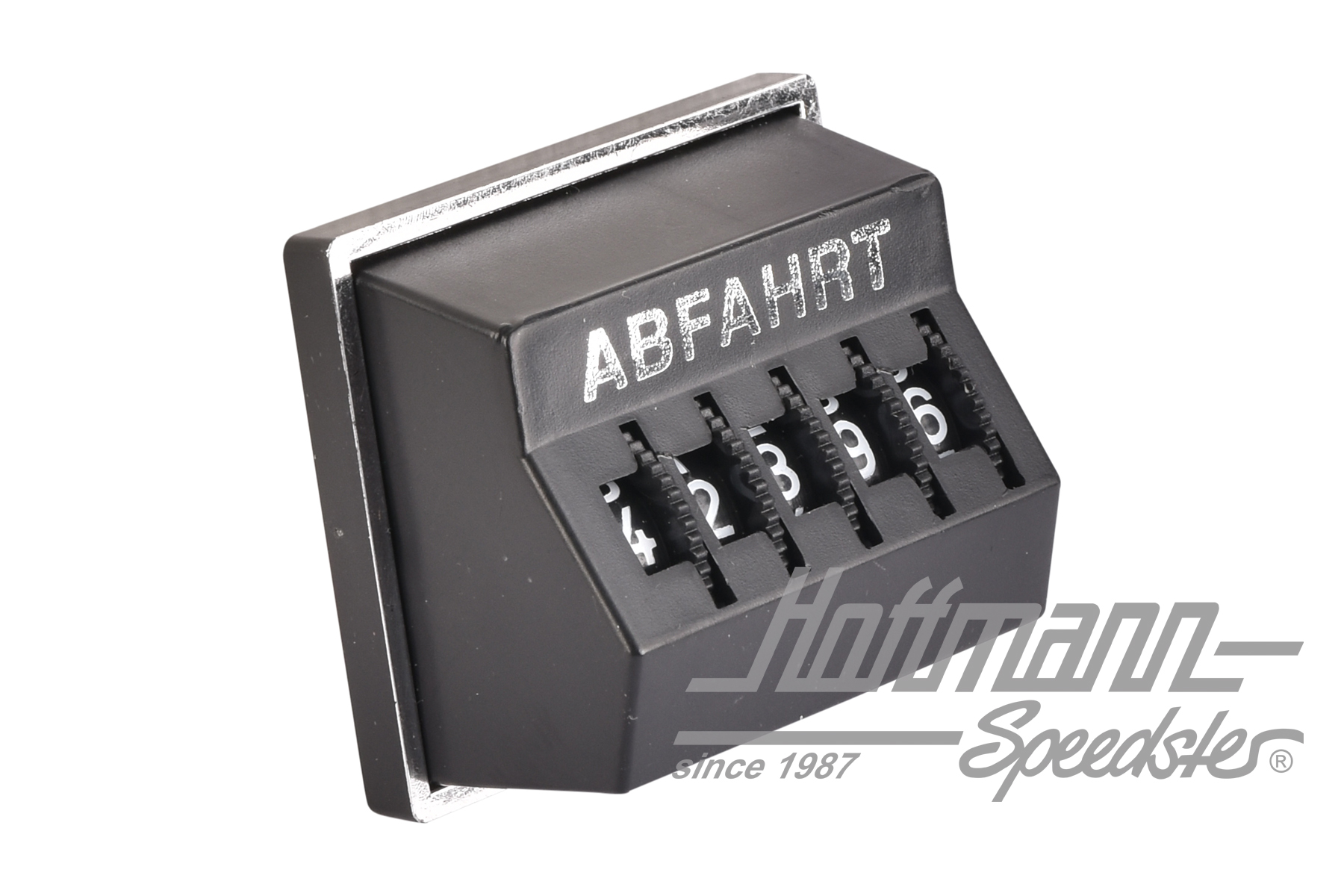 Compteur kilométrique journalier, "Départ", noir
 |  | 021-0298-20