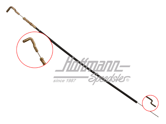 Câble de chauffage, distributeur d'air chaud, 75-79 | 211 711 647 C | 090-1294-20
