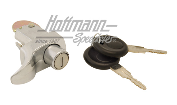 Serrure de capot-moteur, 8.71-, chromée | 113 827 503 H | 020-2474