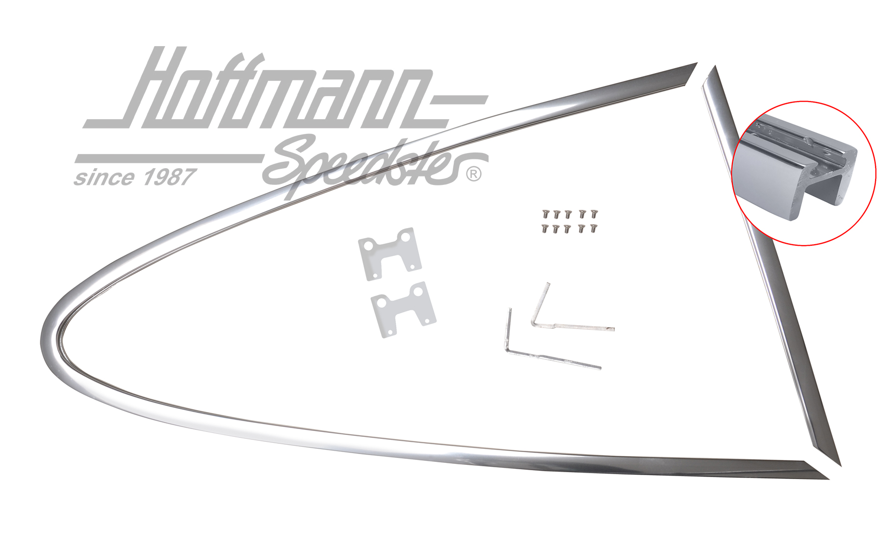 Cadre, vitre orientable, 68-77, droite                                                              