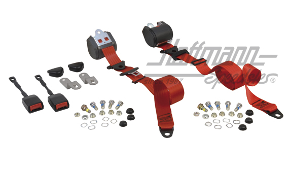 Ceinture automatique, AV, Berline / Cabriolet, rouge                                                