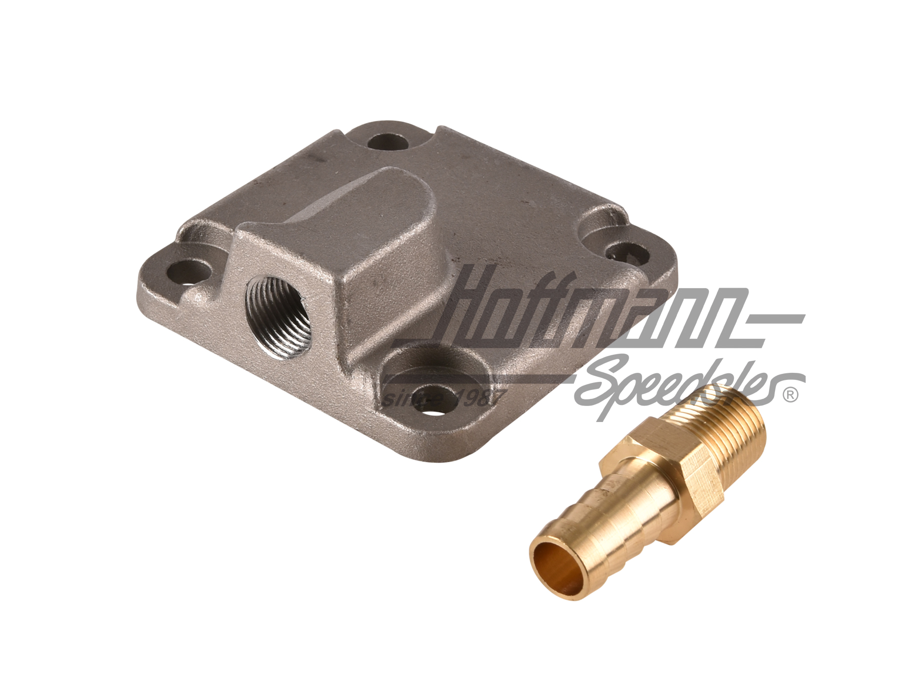 Couvercle de pompe à huile, acier, Full Flow | 111 115 151 B  Stahl | 010-0720-14