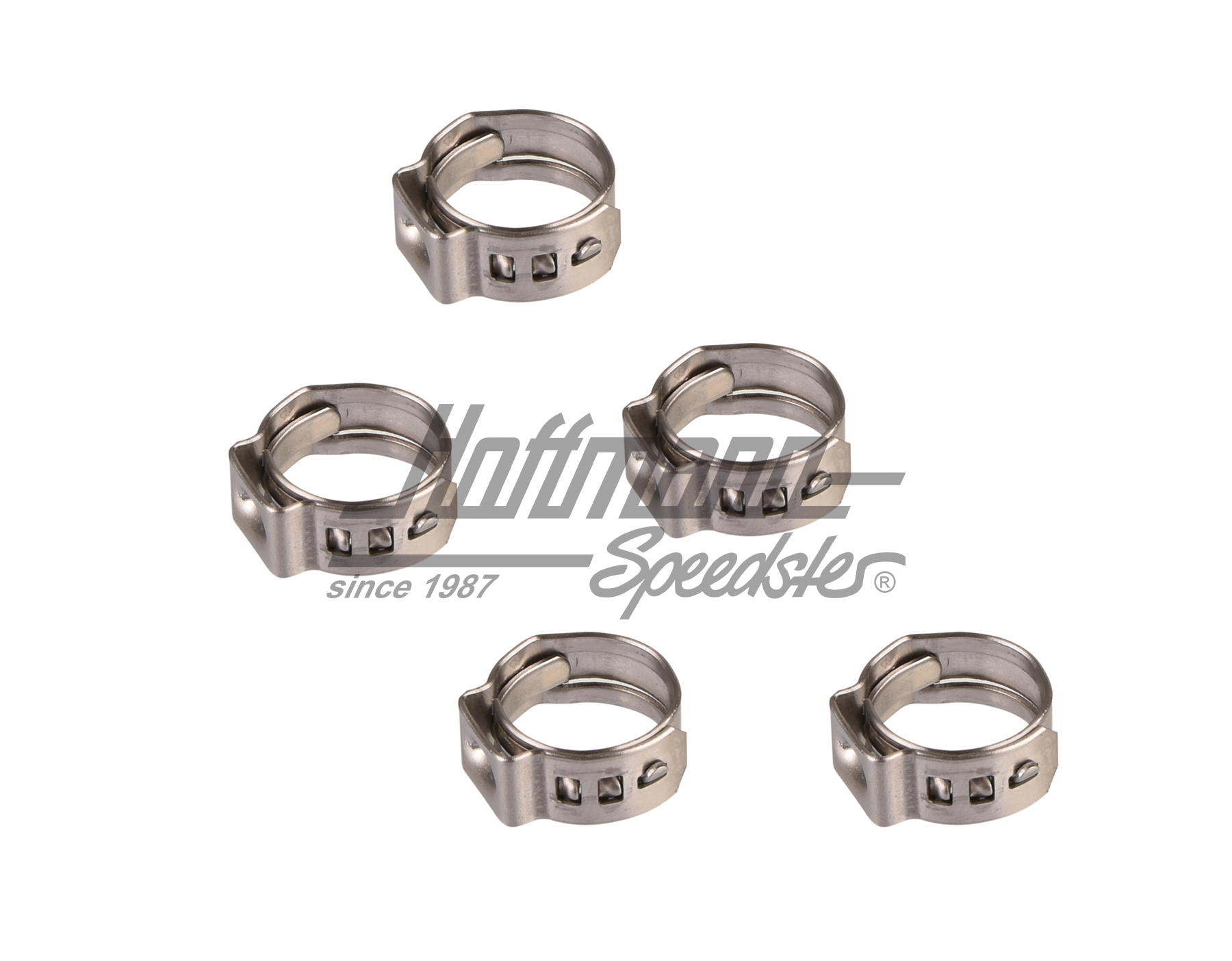 Colliers à une oreille, réglable, 10.3-12.8mm | --- --- --- | 020-0505-14