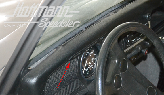 Buse d'air, avant, 8.70-, gauche                                                                    