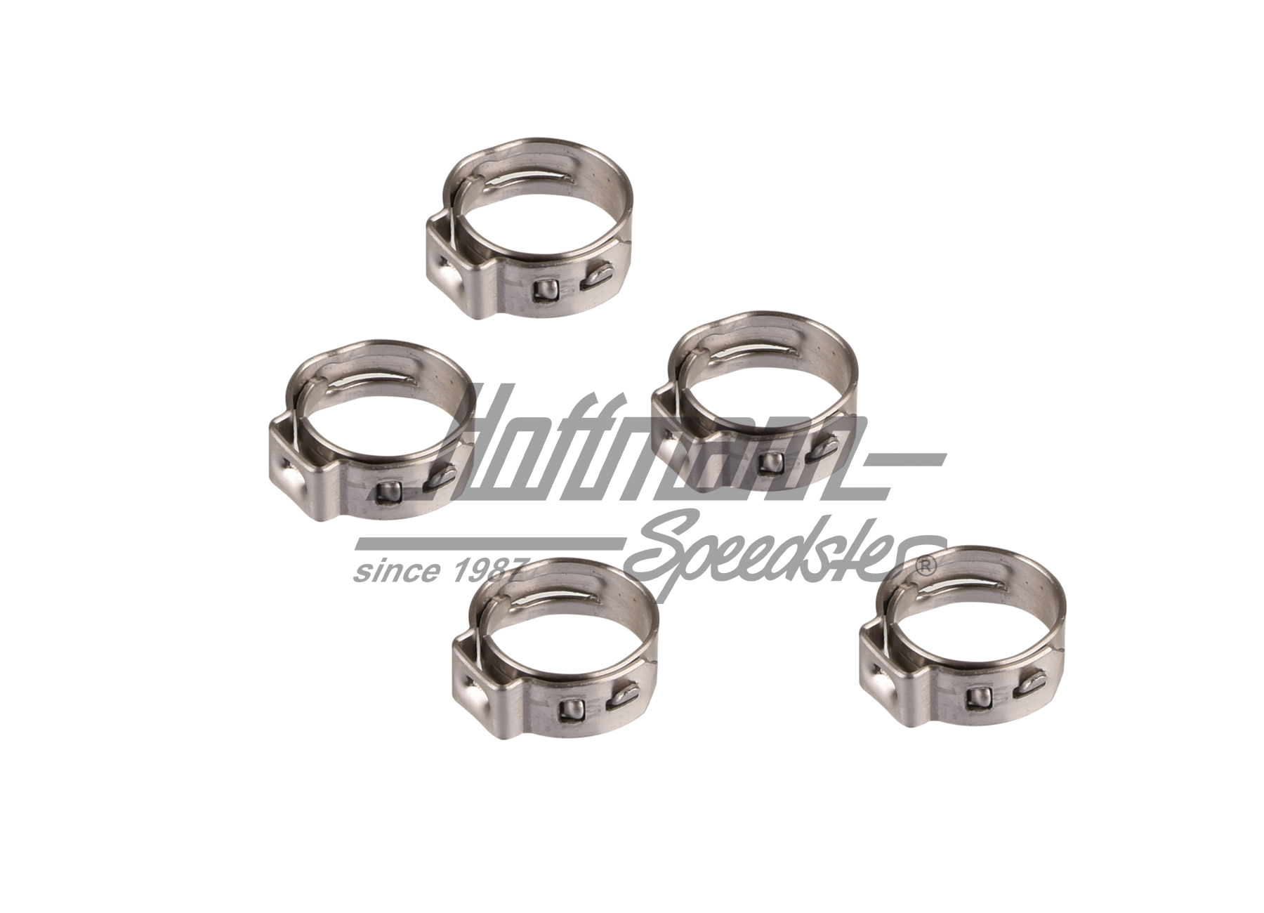 Colliers à une oreille, réglable, 9.6-11.3mm | --- --- --- | 020-0505-10