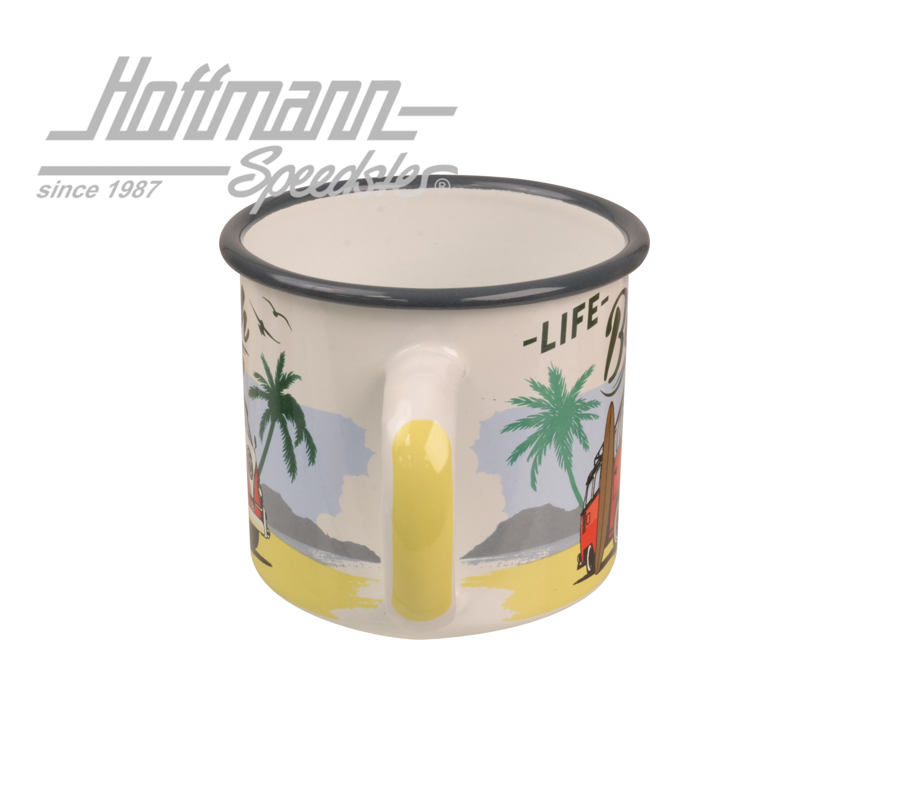 Mug en métal, Bulli, At The Beach                                                                   