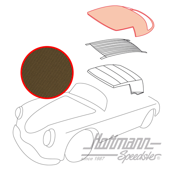 Capote, 4.67-11.68, Sonnenland, beige foncée                                                        