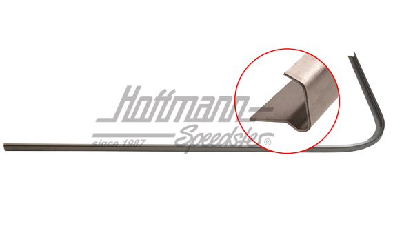 Tôle de réparation, gouttière, arrière, droite | 211 817 310 R | 096-0690-02