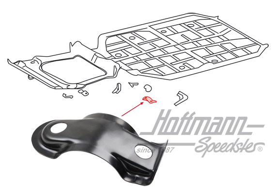 Renforcement, logement d'essieu, avant, gauche/droite | 901 501 427 21 | 590-0158