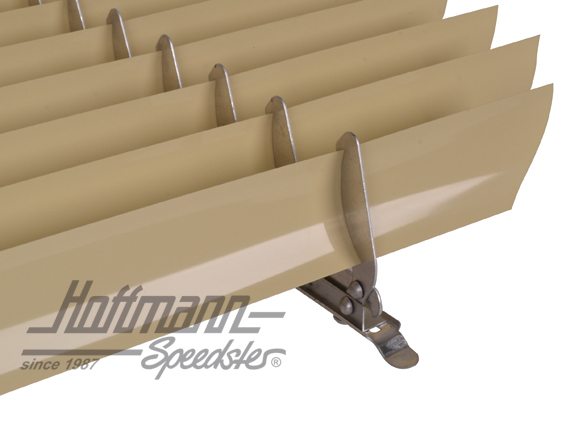 Jalousie de lunette arrière, alu, beige, 8.71-                                                      