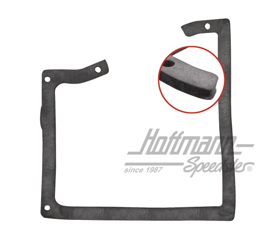 Joint, volet d'air frais, latéral, gauche/droite                                                    