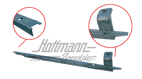 Glissière, porte, arrière droite, 8.72- | 111 837 418 C | 020-5168-22