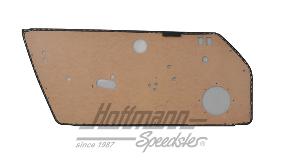 Panneau de porte, 911, 74-89, noir, droite                                                          