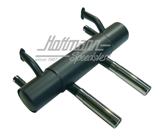 Silencieux de sport, 356 A,B,C, 1.6, 2x63mm | PO-92104 | 510-0108