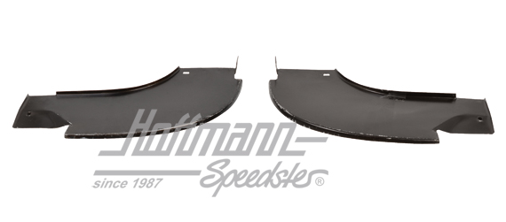 Tôles de recouvrement, pare-chocs, arrière, 58-67                                                   