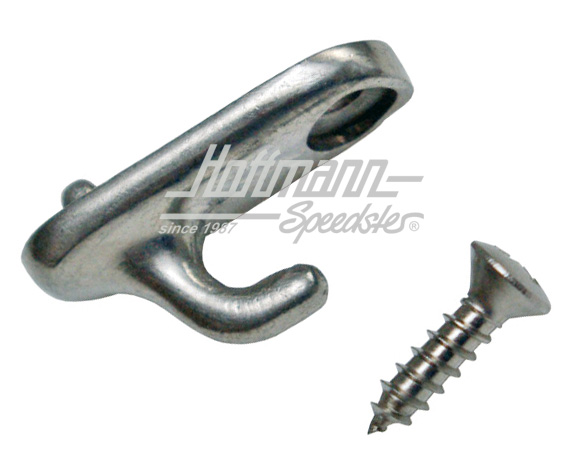 Crochet, banquette arrière, avec vis                                                                